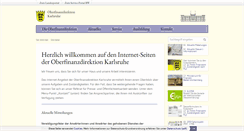 Desktop Screenshot of ofd-karlsruhe.de